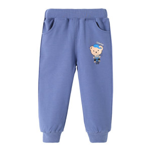 ClassicTeddy 精典泰迪 男/女童春秋纯棉运动裤长裤