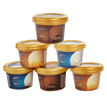 京东PLUS会员： 玛琪摩尔 新西兰进口 Muchmoore冰激凌120ml*12杯组合装