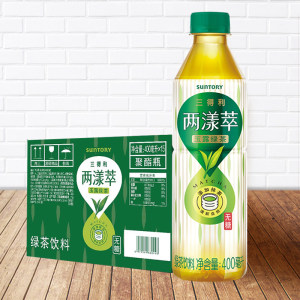 三得利 两漾萃 0糖0脂0卡 绿茶饮料 400ml*15瓶 69元包邮