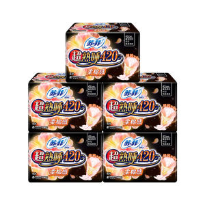 苏菲 全夜用超长420卫生巾5包