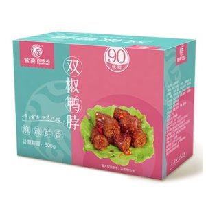 全国连锁 紫燕 双椒鸭脖/鸭锁骨 500g*2件