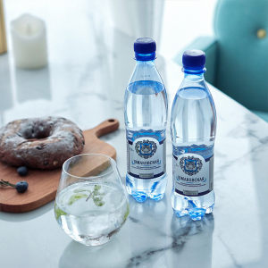 俄罗斯原瓶进口 SHMAKOVSKAYA 矿泉水 天然自带气泡水 500ml*6瓶