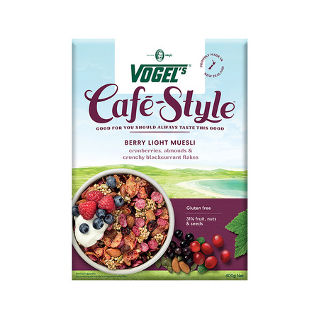 88VIP：Vogels沃格尔 即食水果坚果谷物燕麦片 400g *2件