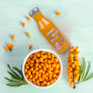 百斯维秀 吕梁生榨沙棘果汁 290ml*4瓶