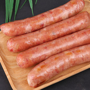 地道纯肉肠烤肠台 东驿 火山石纯肉烤肠10根 500g