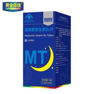 安睡良药 黄金搭档 褪黑素维生素B6片 60片
