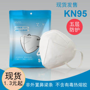 笑迎 KN95级防护口罩 10只