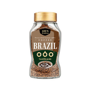 巴西进口 隅田川 黄金速溶冻干纯黑咖啡 美式无蔗糖 100g 34元包邮