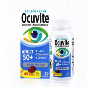 美国进口 博士伦 叶黄素护眼胶囊 专为50岁以上人群设计 30粒