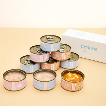 Vetreska 未卡 成幼猫湿粮猫咪罐头 80g*6罐 *2件