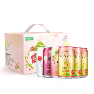 日本原装进口 三得利旗下 和乐怡HOROYOI 4口味 预调网红鸡尾酒 350mL