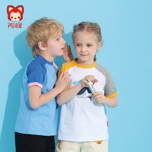 阿狸 儿童纯棉短袖T恤 16.9元包邮