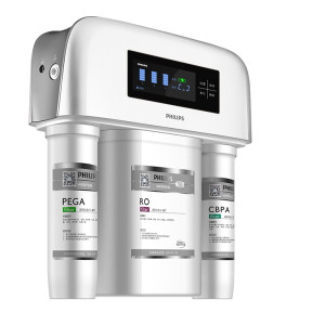 阿里智能 飞利浦 RO反渗透纯水机 5级精滤 真正出水直饮 1499元电竞节价