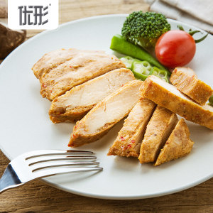 国家队食品供应商 优形 低脂即食鸡胸肉 100g*7袋 含6口味 49.9元青年狂欢价
