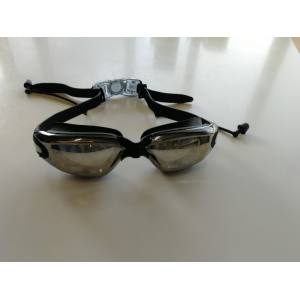  佑游 150-800度近视镜片 防水防雾电镀泳镜 连体耳塞