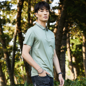 才子男装 男士100%长绒棉 商务休闲Polo衫 74.3元包邮 小降10元