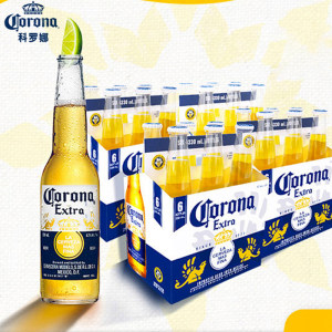 墨西哥原瓶进口 科罗娜 精酿特级小麦啤酒 330ml*12瓶 74元包邮