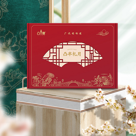 凸丰 广式月饼 6饼6味 420g