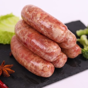 京东PLUS会员：國圆 原味黑椒纯肉肠 600g(10根) *2件