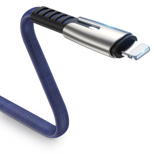 ROCK iPhone数据线 带呼吸灯 1.2m长 16元开学价