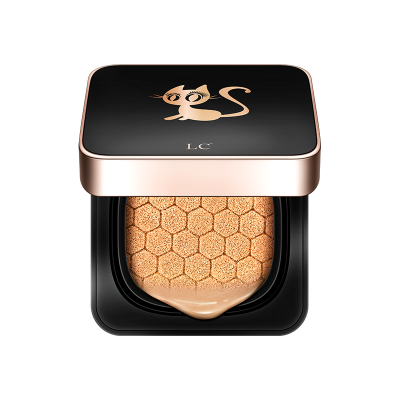 下单还送精美礼品 LC遮瑕保湿持久气垫BB霜