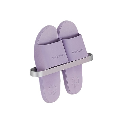 红添夏 浴室拖鞋架 哑光 （环形-单人款）