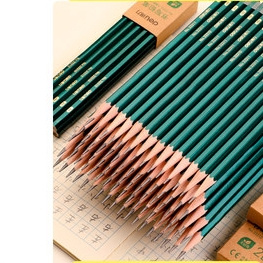 deli 得力 绿杆铅笔 HB/2B可选 10支