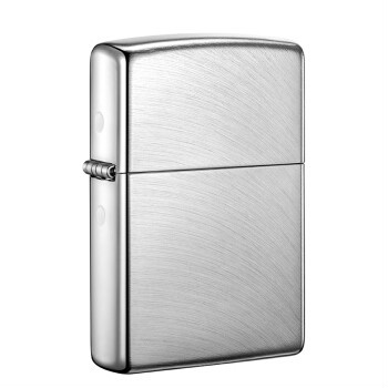 ZIPPO 之宝 24647 拱门弧形拉丝镀铬 打火机 *3件