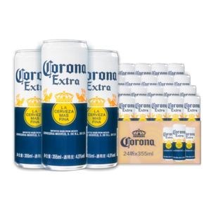 墨西哥原瓶进口 科罗娜 精酿特级小麦啤酒 355ml*24瓶 138元青年狂欢价