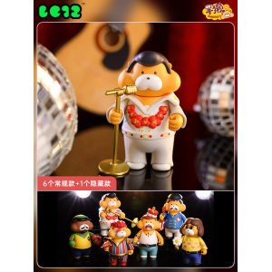 新品首发 GON 旱獭 音乐系列 獭去1900潮流盲盒