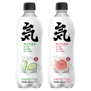 元気森林 0糖0脂0卡路里 白桃/青瓜/卡曼橘味苏打气泡水 480ml*12瓶 56.9元包邮