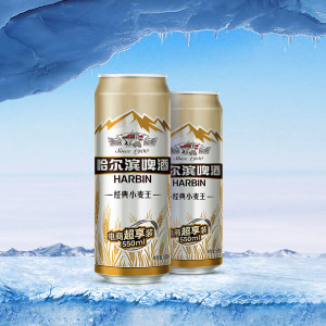 哈尔滨啤酒 经典小麦王550ml*20听