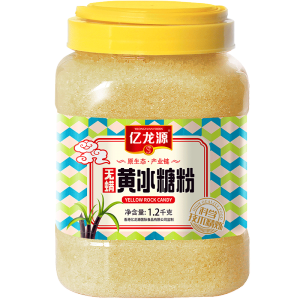 亿龙源 多晶细腻黄冰糖粉 1200g