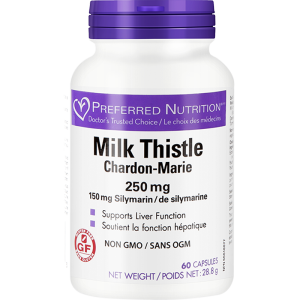 加拿大进口 Preferred Nutrition 奶蓟草精华片 醒酒护肝 60粒 58元88狂欢价