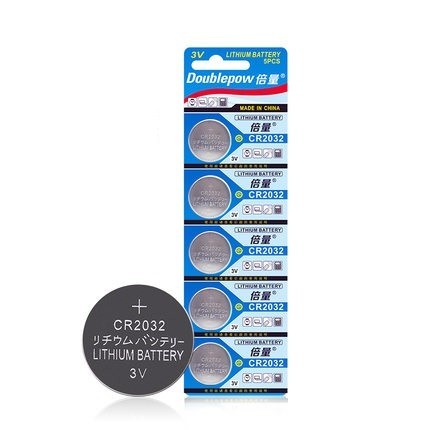 Doublepow 倍量 CR2032 纽扣电池 5粒装