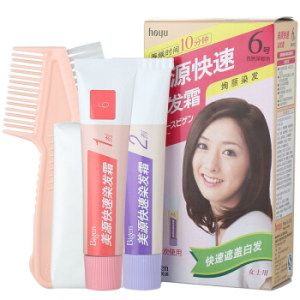 Bigen 美源 快速染发霜 自然深棕色 *2件