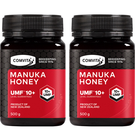 天猫进口日、88VIP：COMVITA 康维他 进口UMF10+麦卢卡天然蜂蜜 500g*2瓶