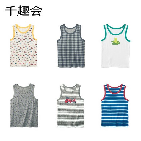 聚划算百亿补贴：SENSHUKAI 千趣会 儿童无袖背心