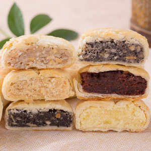 百年老字号 知味观 筒装苏式月饼 多口味 16只