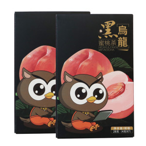 买1送1 黑乌龙茶蜜桃茶冷泡茶 14包