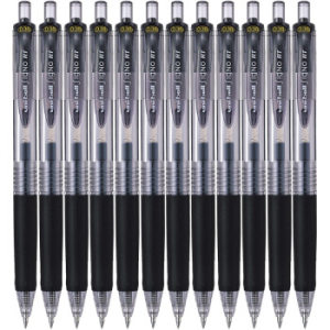 uni 三菱 UMN-138 按动式中性笔 0.38mm 黑色 12支装