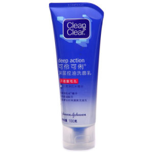 Clean&Clear 可伶可俐 深层控油洁面乳 100g