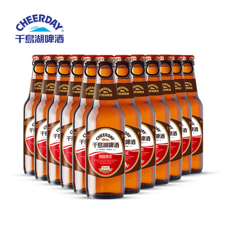 Cheerday 千岛湖啤酒 9°P精酿原浆啤酒 420ml*12瓶