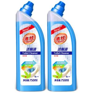 洛娃 有机酸洁厕灵马桶清洁剂750ml*2
