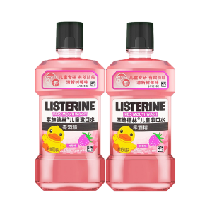 李施德林 树莓果味 清新漱口水 250ml*2瓶