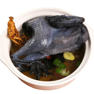 民大农牧 三峡高山散养乌鸡 2只 单只1.8-2斤