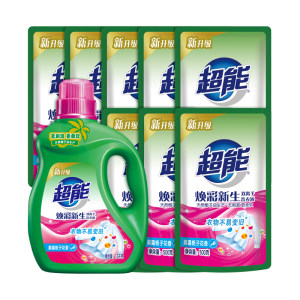  天猫超市 超能 新升级双离子洗衣液 11斤*3件