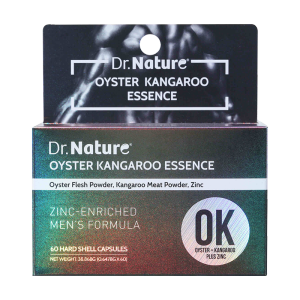 澳洲原产 Dr.Nature 明星产品 含锌生蚝袋鼠精OK丸 60粒*2盒 提高精子活力 513元包邮