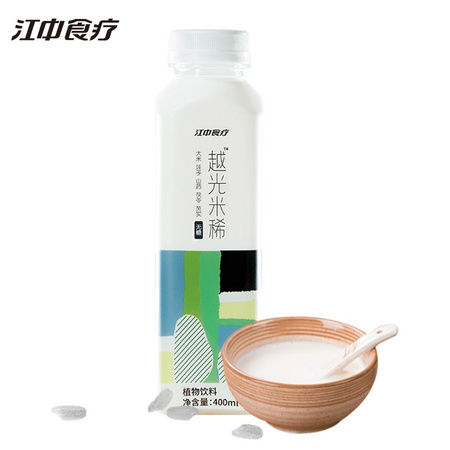 JZJK 江中健康 越光米稀 养胃代餐无糖0脂肪夏季饮品 6瓶*400ml