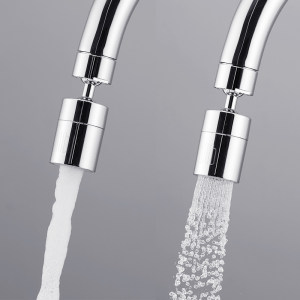 小米生态链 大白 厨房防溅水龙头 全铜起泡器 360度万向出水